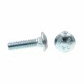 Prime-line Carriage Bolts 4 In -20 X 1 A307 Grade A Zinc Plated Steel 100 Pack