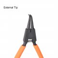 Uxcell External Retaining Ring Pliers 90 Degree Bent Snap Precision Circlip 6-inch