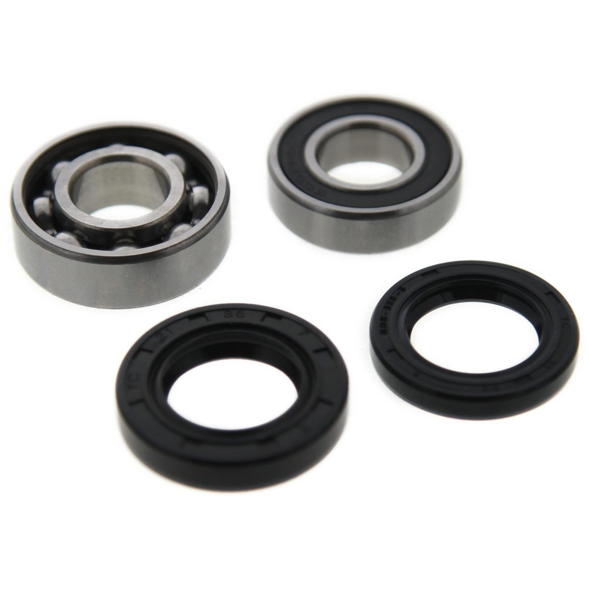Fits Honda Cr80rb Expert Front And Rear Wheel Bearings Seals