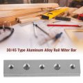 Fdit Four Sizes Available 100 200 300 450 Mm Tracks Woodworking T-slot Miter Track Jig Durable For T Screw Quick Acting Clamp
