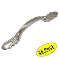 Cosmas 7681sn Satin Nickel Cabinet Hardware Handle Pull 3 Hole Centers 25 Pack 