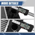 Dpi 13650 Factory Style 1-row Cooling Radiator Compatible With Ford Escape Lincoln Mkc 3 6l 2017-2019 Aluminum Core
