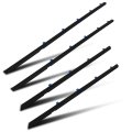 4pcs Black Window Molding Trim For 2012 2015 Honda Civic 72450 Tr0 A01 72410 72950 72910 Weatherstrip Seal Belt 