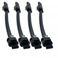 Aokus 4pcs 3 Pin For Mercedes Benz 4 7l 2011-2020 Camshaft Position Sensor Harness Connector Extension M278 Engine A2761560790 