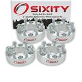 4 Pc Sixity 2 6x5 5 Wheel Spacers For Cadillac Escalade M14x1 5mm 1 25in Studs Lugs 
