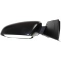 Door Mirror Driver Side For Toyota Sienna 2004 2010 Power Glass Manual Folding Non Heated Textured Black Replaces 87940ae010
