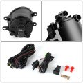Auto Dynasty Bumper Driver Fog Lights Lamps With Bezel And Switch Compatible Toyota Yaris Xp90 Hatchback 2009-2011 Passenger