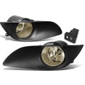 Auto Dynasty Bumper Driver Fog Lights Lamps With Bezel And Switch Compatible Toyota Yaris Xp90 Hatchback 2009-2011 Passenger