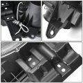 Auto Dynasty C-styling Led Drl Black Clear Corner Headlight Tool Kit Compatible With Toyota Fj Cruiser 07-14