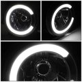 Auto Dynasty C-styling Led Drl Black Clear Corner Headlight Tool Kit Compatible With Toyota Fj Cruiser 07-14