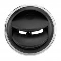 Dashboard Air Conditioning Deflector Outlet Plastic Dash Ac Exhaust Grille Side Roof Round Vent Ventilation For Car Rv Atv