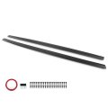 Side Skirts Extension Panel For Bmw F32 F33 F36 4 Series M Sport Only 2014 2015 2016 2017 2018 2019 2020 Black 