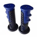 Httmt Xh4077-blue-22 Atv Watercrafts Engraved Gel Style Grips 7 8 Inches Both Side 