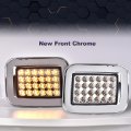 Pit66 Led Front Turn Signal Light Corner Parking Lamps For Hummer H2 2003-2008 For Sut 2005-2008 Left And Right Clear Lens