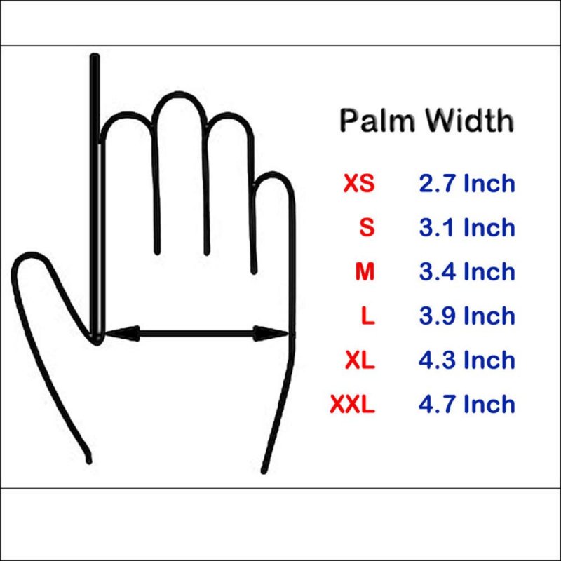 Wow Motocross Motorcycle Bmx Mx Atv Dirt Bike Skeleton Racing Cycling Gloves Black