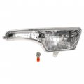 Hecasa Right Turn Signal Light Compatible With 2013-2018 Altima Front Bumper Corner Replacement For 261303ta0a Ni2531118 Clear