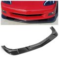 Hecasa 3pcs Front Bumper Lip For 2005-2013 Chevy Chevrolet Corvette C6 Base Models Under Chin Spoiler Splitter Valance Diffuser 