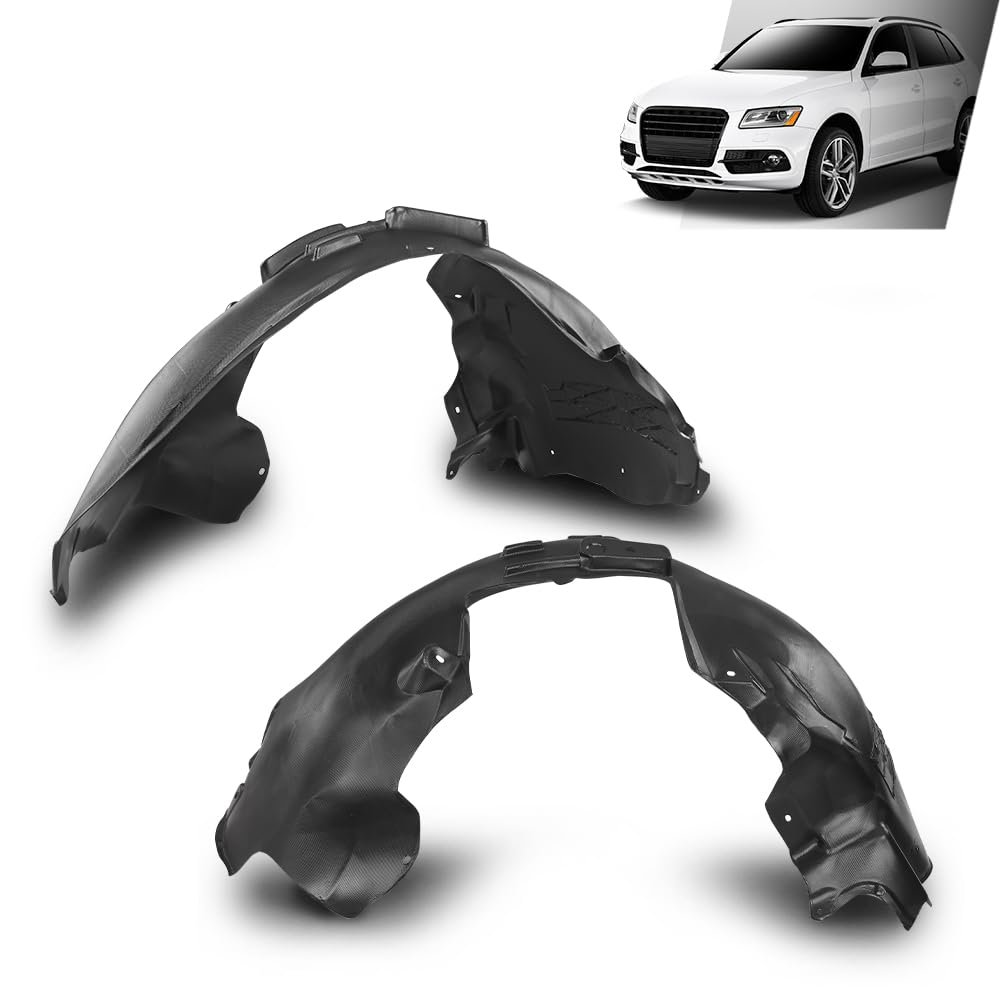Front Fender Liners For Audi Q5 2009 2017 And Sq5 2014 Driver Passenger Side Fits Models Without S Line Package 8r0821172f