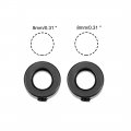 Uxcell 8mm Bore Drill Stop Bit Depth Holder Set Screw Style Black Oxide Carbon Steel Pack Of 2
