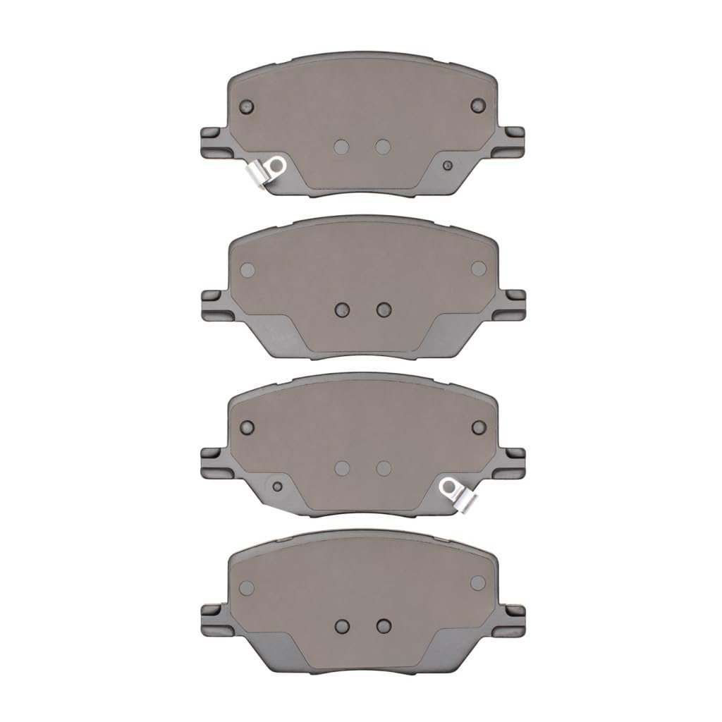 Disc Brake Pads For Jeep Renegade 2015 To 2023 Front Position Mechanical Pad Wear Sensor 2 53 In Inner Height 5000 Euro Series