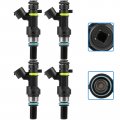 12 Holes Ocpty 4ps Replacement Fuel Injectors Compatible For 2013-2014 Nissan Altima 2014-2016 Rogue 2015-2016 X-trail Fj1190