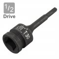Uxcell 1 2 Drive X T30 Impact Torx Bit Socket Metric 3 Length Cr-mo Steel With O-ring And Dowel Pin