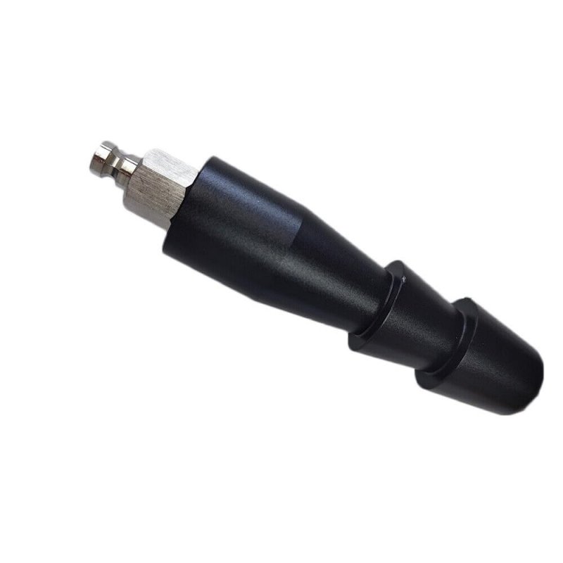 1pc Black For Vac-u-lock W Quick Connector Device Single Super Adapter Hexagonal 6 Angle