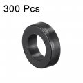 Uxcell Abs Round Spacer Washer Id 4 2mm Od 7mm L Plastic Standoff For 3d Printer Tv Wall Mounting Electrical Outlet Black