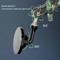 Magnetic Car Mount Dual 360 Degreehead 1 4inch Thread Phone Holder For Mounting Action Cameras