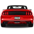 Ford Mustang 3d In Dark Gray On Real Carbon Fiber Abs Plastic License Plate Frame