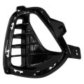 Fog Light Bezel Passenger Side Front For Hyundai Elantra Gt 2018 2019 2020 Bright Black Pp Plastic Replaces Hy1039153 