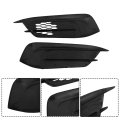 Munirater 1 Pair Front Fog Light Cover Replacement For Civic 2016 2017 2018 Left And Right Side 71103-tba-a00 71108-tba-a00