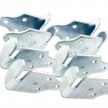 Red Hound Auto 8 Pc Stake Body Utility Trailer Rack Corner Connector Wood Panel Gate Side Latch Brackets Set Piece Makes 4