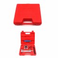 12pcs Double Flaring Brake Line Tool Tubing Car Truck W Mini Pipe Cutter Deburrer P N Et-tool025-red 