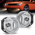 Nilight Fog Lights Assembly For 2005-2010 Dodge Grand Caravan Charger Nitro Challenger 2004-2010 Chrysler Town Country Sebring 