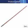 Heyiarbeit Copper Coated Gouging Carbon 8x355mm Rods Copperclad Electrodes 2pcs