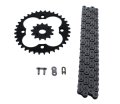 Fits Honda 400x Trx400x 520-94 Non O Ring Chain Sprocket Black 13 36 