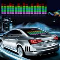 Sound Music Beat Activated Car Stickers Equalizer Glow Colorful Led Light Audio Voice Rhythm Lamp 90cm X 25cm 