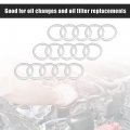 X Autohaux 15pcs Oil Drain Plug Washer Gaskets Universal Engine Crush Washers 18x24x1 5mm 0 71 X0 94 06