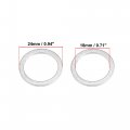 X Autohaux 15pcs Oil Drain Plug Washer Gaskets Universal Engine Crush Washers 18x24x1 5mm 0 71 X0 94 06