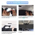 Sxcy 2023 2024 Accord Windshield Sunshade 2018 Honda Hybrid Sport Ex-l Sport-l Touring Accessories Fit 2023 Foldable For