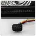 Acanii For Black 2005-2006 Jeep Grand Cherokee Srt Sport Tail Lights Rear Brake Replacement Assembly Lamps Left Right