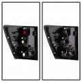 Acanii For Black 2005-2006 Jeep Grand Cherokee Srt Sport Tail Lights Rear Brake Replacement Assembly Lamps Left Right