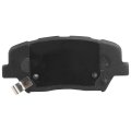 Front D1815 Ceramic 4pcs W Hardware Disc Brake Pad Set 