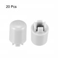 Uxcell 20pcs Tactile Push Button Switch Caps 9x12 8mm For 12x12x7 3mm Micro Grey