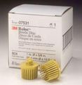 Scotch-brite Roloc Bristle Discs Medium Grit Yellow Model 7531 For Metal Surface Cleaning And Stripping 1 Pack 