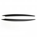 Topteng Car Front Headlight Eyelid Eyebrow Cover Trim Black Fits For Vw Golf Mk7 2013 Models Including Gti Gtd And R