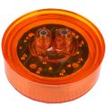 Pack Of 6 2 5 Round Truck Trailer Marker Amberled Side Light Flush Mount 