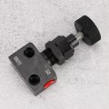 Universal Proportioning Valve Knob Aluminum Black Brake Proportion Adjustable Bias Adjuster