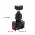 Universal Proportioning Valve Knob Aluminum Black Brake Proportion Adjustable Bias Adjuster